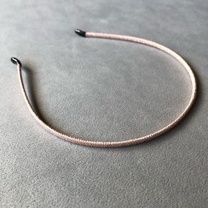 Light Pink Sparkle Thin Headband ~ NWT